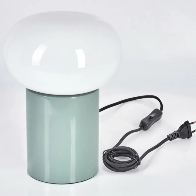 Lampe de table Godrie Bleu, 1 lumière