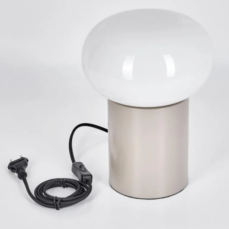 Lampe de table Godrie Taupe, 1 lumière