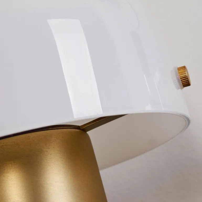 Lampe de table Guicia Or, Laiton, 1 lumière
