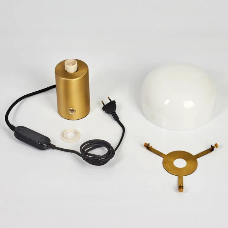 Lampe de table Guicia Or, Laiton, 1 lumière