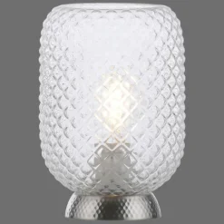 Lampe de table Leuchten Direkt REISHI Argenté, 1 lumière