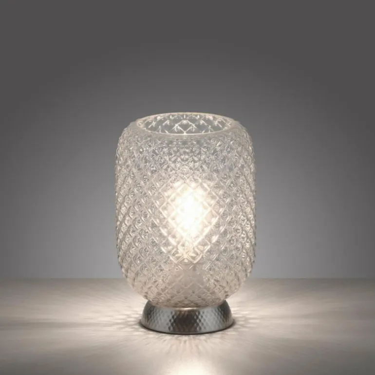 Lampe de table Leuchten Direkt REISHI Argenté, 1 lumière