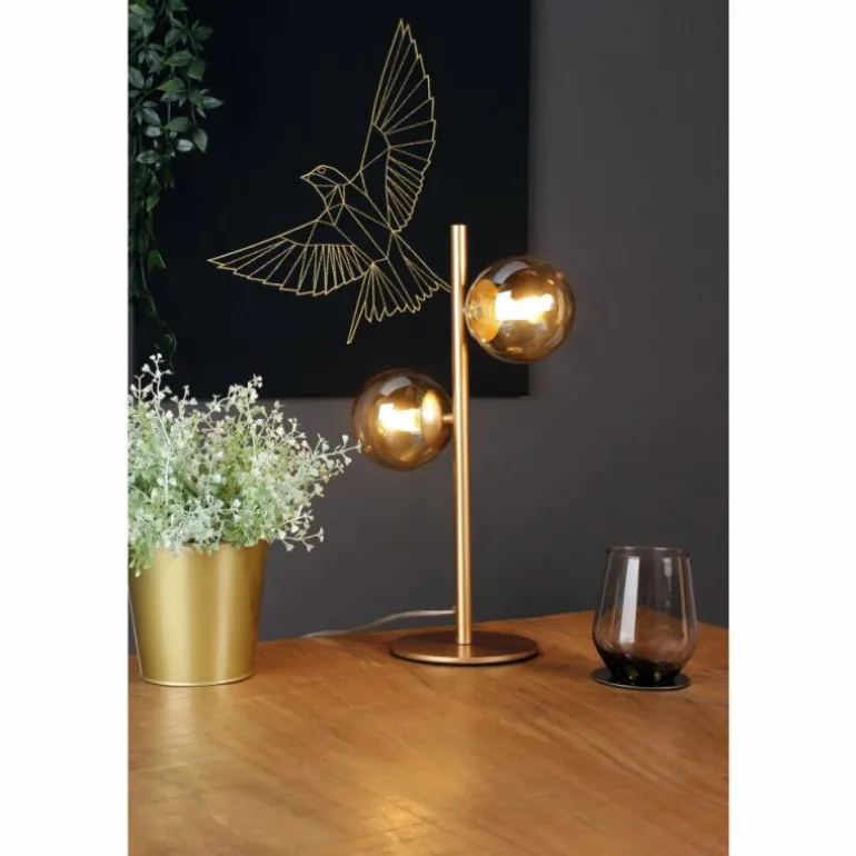 Lampe de table Luce Design NEPTUN Laiton, 2 lumières