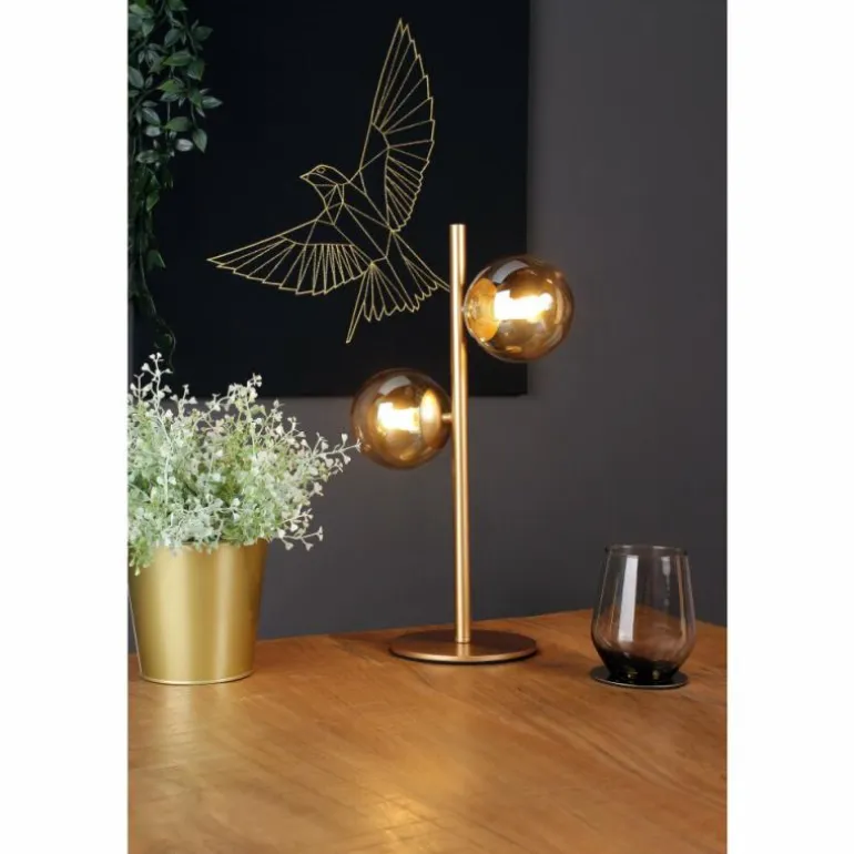 Lampe de table Luce Design NEPTUN Laiton, 2 lumières