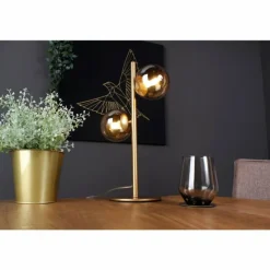 Lampe de table Luce Design NEPTUN Laiton, 2 lumières