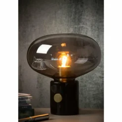 Lampe de table Lucide CHARLIZE Gris, 1 lumière