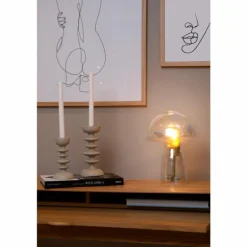 Lampe de table Lucide FUNGO Or, Laiton, 1 lumière