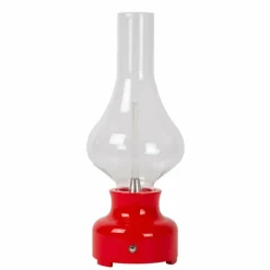 Lampe de table Lucide JASON LED Rouge, 1 lumière