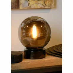 Lampe de table Lucide JORIT Gris, 1 lumière