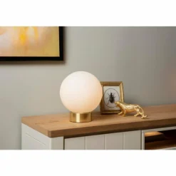 Lampe de table Lucide JORIT Or, Laiton, 1 lumière