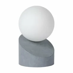 Lampe de table Lucide LEN Gris, 1 lumière