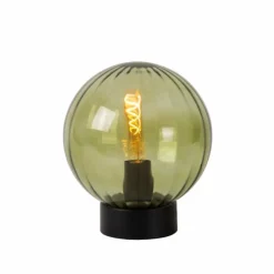 Lampe de table Lucide MONSARAZ Noir, 1 lumière