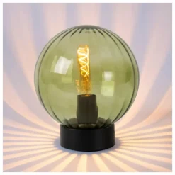 Lampe de table Lucide MONSARAZ Noir, 1 lumière