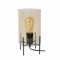 Lampe de table Lucide STEFFIE Noir, 1 lumière