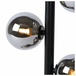 Lampe de table Lucide TYCHO Noir, 2 lumières