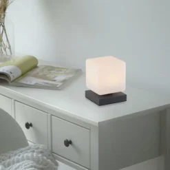 Lampe de table Paul Neuhaus DADOA LED Anthracite, 1 lumière