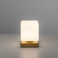 Lampe de table Paul Neuhaus DADOA LED Laiton, 1 lumière