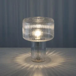Lampe de table Paul Neuhaus FUNGUS Transparent, 1 lumière