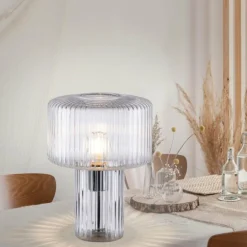 Lampe de table Paul Neuhaus FUNGUS Transparent, 1 lumière