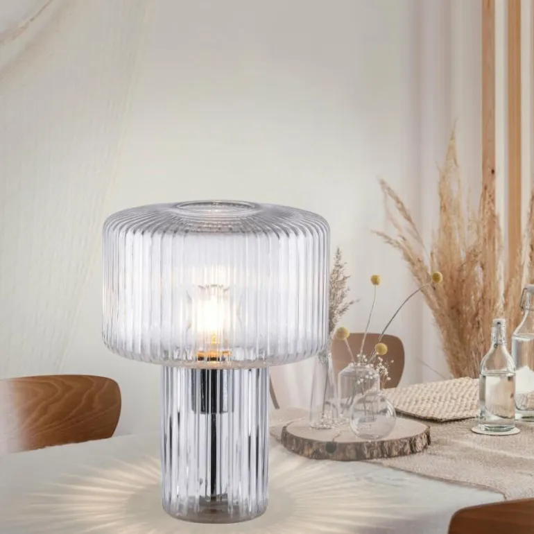 Lampe de table Paul Neuhaus FUNGUS Transparent, 1 lumière