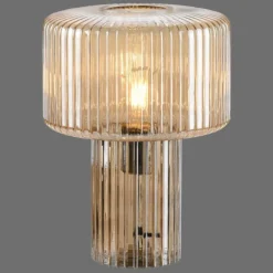 Lampe de table Paul Neuhaus FUNGUS Ambre, 1 lumière