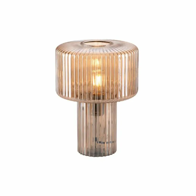 Lampe de table Paul Neuhaus FUNGUS Ambre, 1 lumière