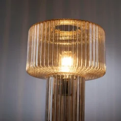 Lampe de table Paul Neuhaus FUNGUS Ambre, 1 lumière