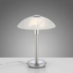Lampe de table Paul Neuhaus ENOVA LED Argenté, 1 lumière