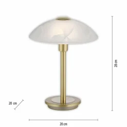 Lampe de table Paul Neuhaus ENOVA LED Laiton, 1 lumière
