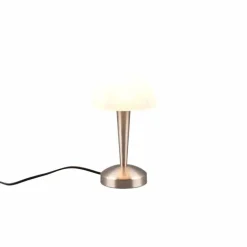 Lampe de table Reality CANARIA LED Nickel mat, 1 lumière