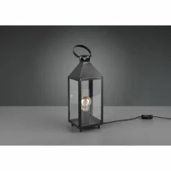 Lampe de table Reality Farola LED Noir, 1 lumière