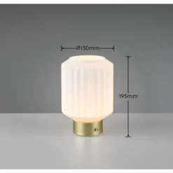 Lampe de table Reality LORD LED Laiton, 1 lumière