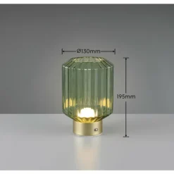 Lampe de table Reality LORD LED Laiton, 1 lumière
