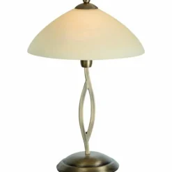 Lampe de table Steinhauer CAPRI Bronze, 1 lumière