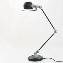 Lampe de table Steinhauer Darvin Gris, Noir, 1 lumière