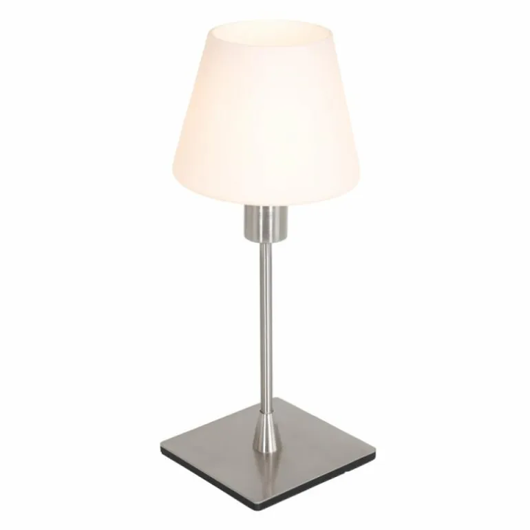Lampe de table Steinhauer Ancilla Acier inoxydable, 1 lumière