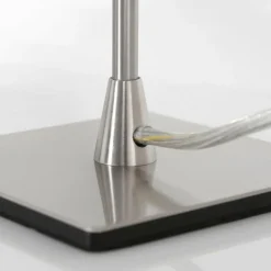 Lampe de table Steinhauer Ancilla Acier inoxydable, 1 lumière