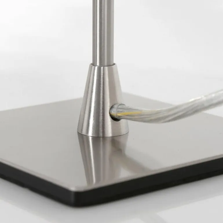 Lampe de table Steinhauer Ancilla Acier inoxydable, 1 lumière