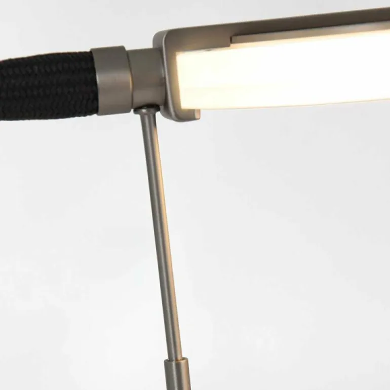 Lampe de table Steinhauer Turound LED Acier brossé, 1 lumière