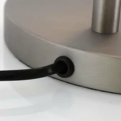 Lampe de table Steinhauer Turound LED Acier brossé, 1 lumière