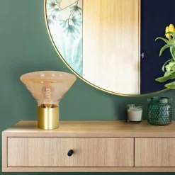 Lampe de table Steinhauer Ambiance Laiton, 1 lumière