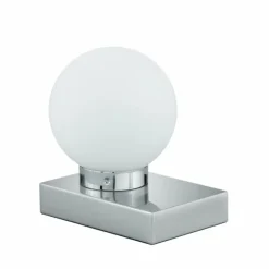 Lampe de table Trio Davi 2 Nickel mat, 1 lumière