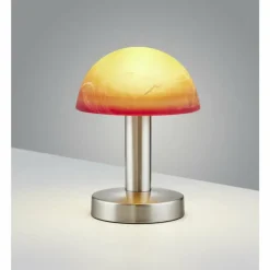 Lampe de table Trio Fynn 2 Nickel mat, 1 lumière