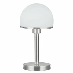 Lampe de table Trio Joost 2 Nickel mat, 1 lumière