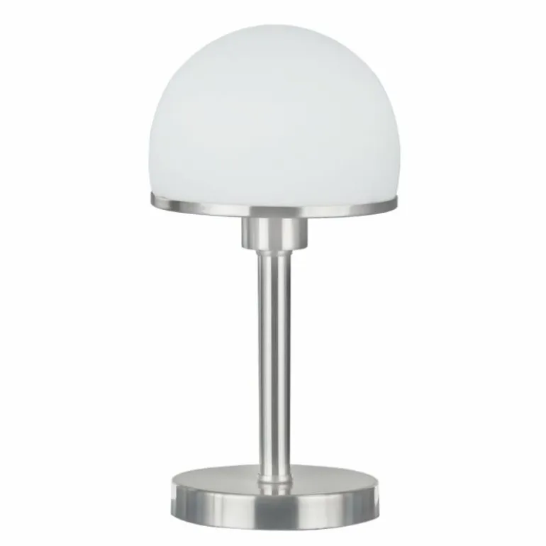 Lampe de table Trio Joost 2 Nickel mat, 1 lumière