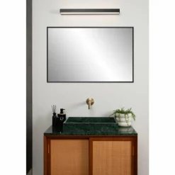 lampe miroir Lucide ALEXA LED Noir, 1 lumière