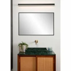 lampe miroir Lucide ALEXA LED Noir, 1 lumière