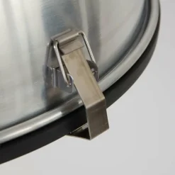 Lampe pendante Steinhauer Bikkel Acier inoxydable, 1 lumière