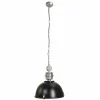 Lampe pendante Steinhauer Bikkel Noir, 1 lumière