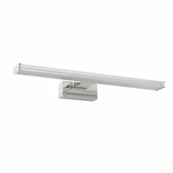 Lampe pour miroir Lucide ONNO LED Chrome, 1 lumière